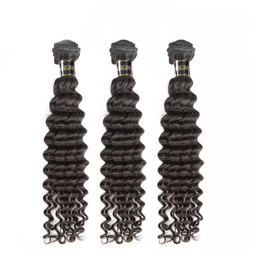 1 PCS Deep Wave 10A Mink Hair Bundles