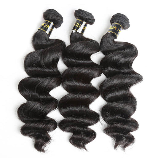 1 PCS Loose Wave 10A Mink Hair Bundles