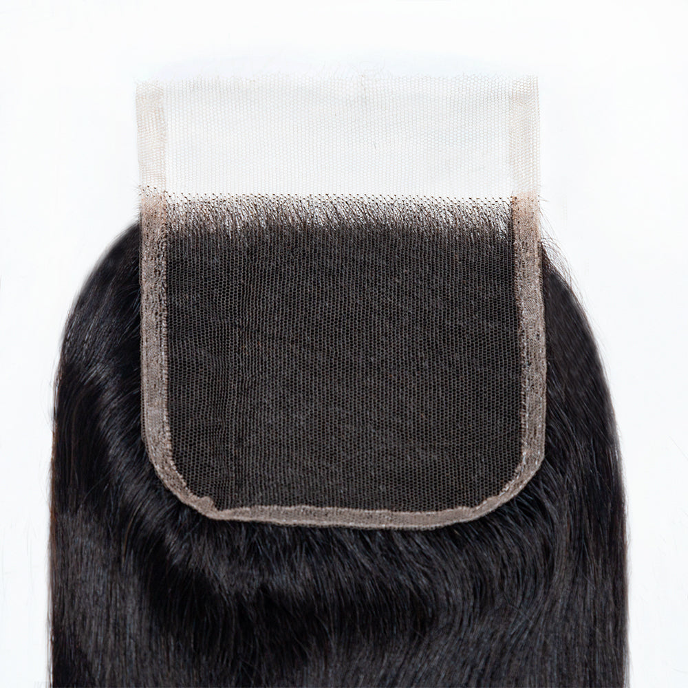Straight 4x4 HD Lace Human Hair Closure