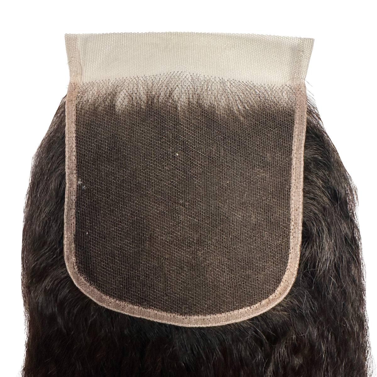 Kinky Straight 5x5 HD Lace Human Hair Closure