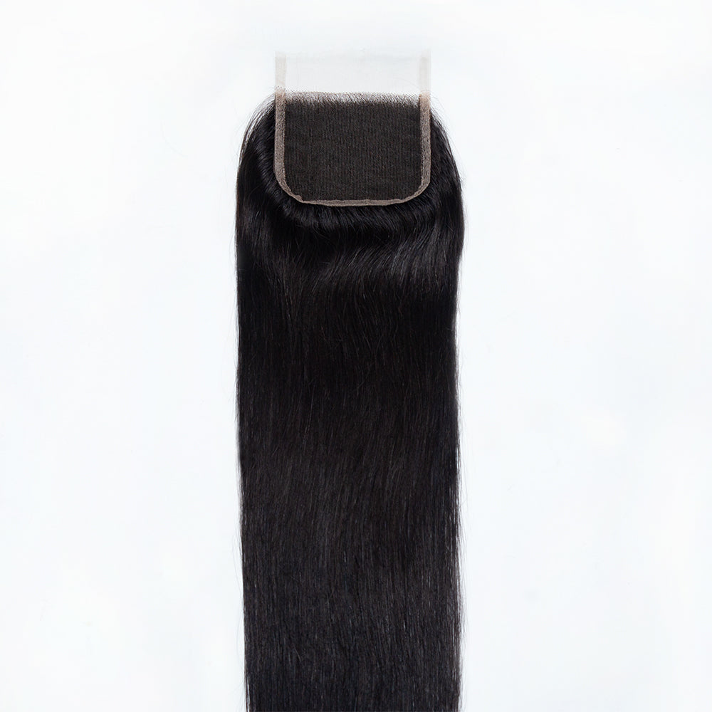 Straight 4x4 HD Lace Human Hair Closure