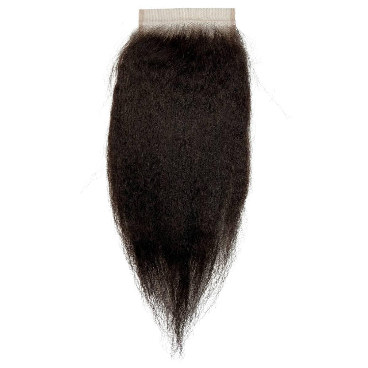 Kinky Straight 5x5 HD Lace Human Hair Closure