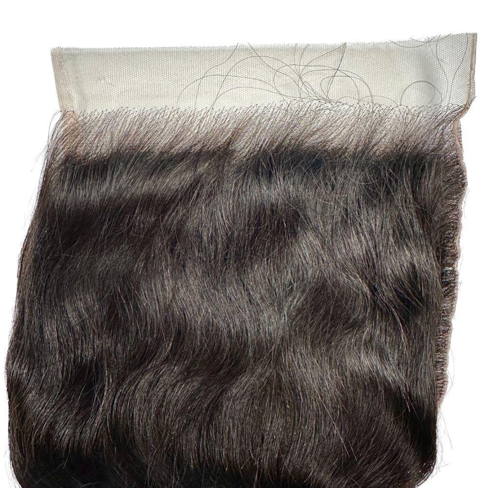 Detailed view of the Body Wave 7x7 HD Lace Closure from LUSSOBYSB featuring its seamless design, perfect for a natural look.