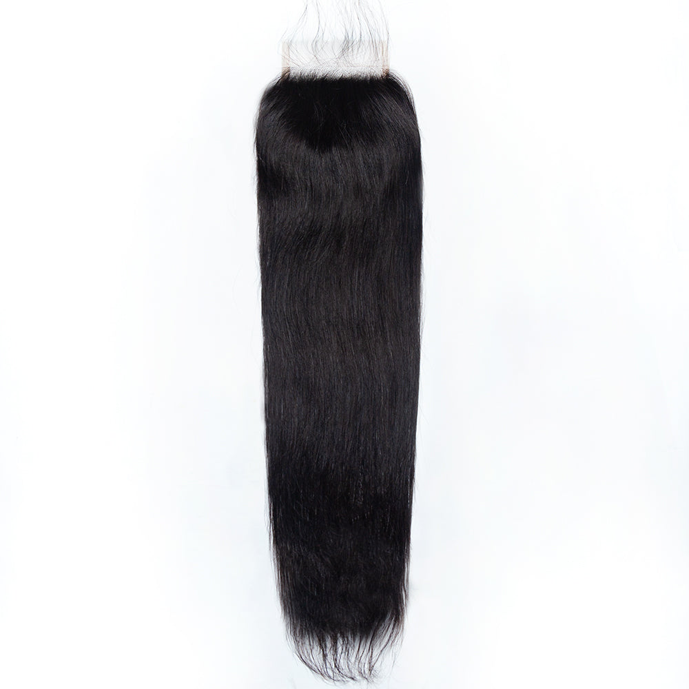 Straight 4x4 HD Lace Human Hair Closure