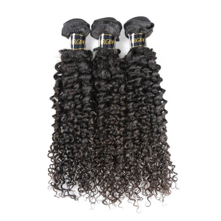 1 PCS Curly Hair Virgin Hair Bundles