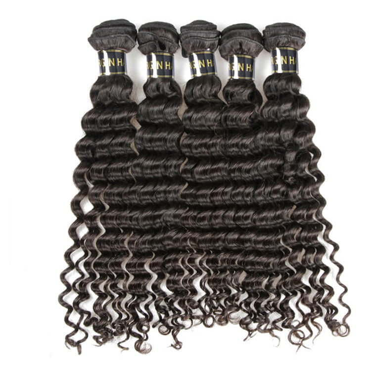1 PCS Deep Wave Virgin Hair Bundles