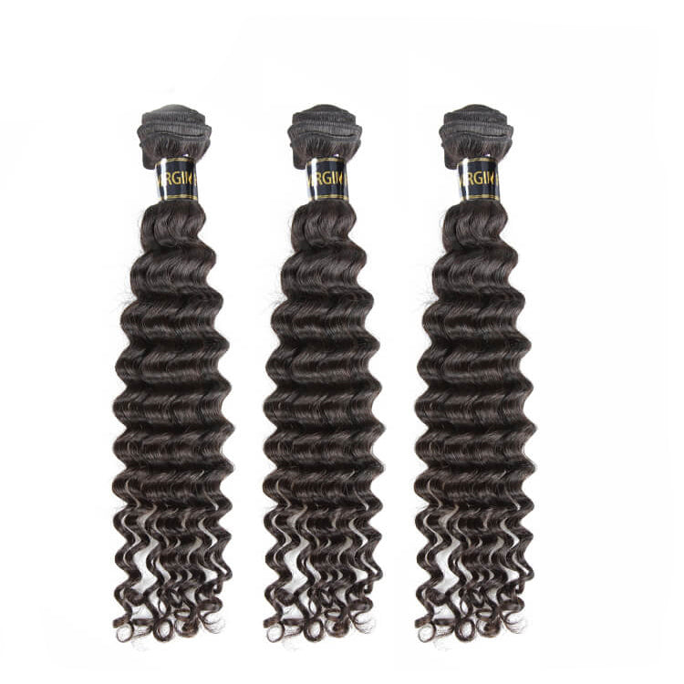 1 PCS Deep Wave Virgin Hair Bundles