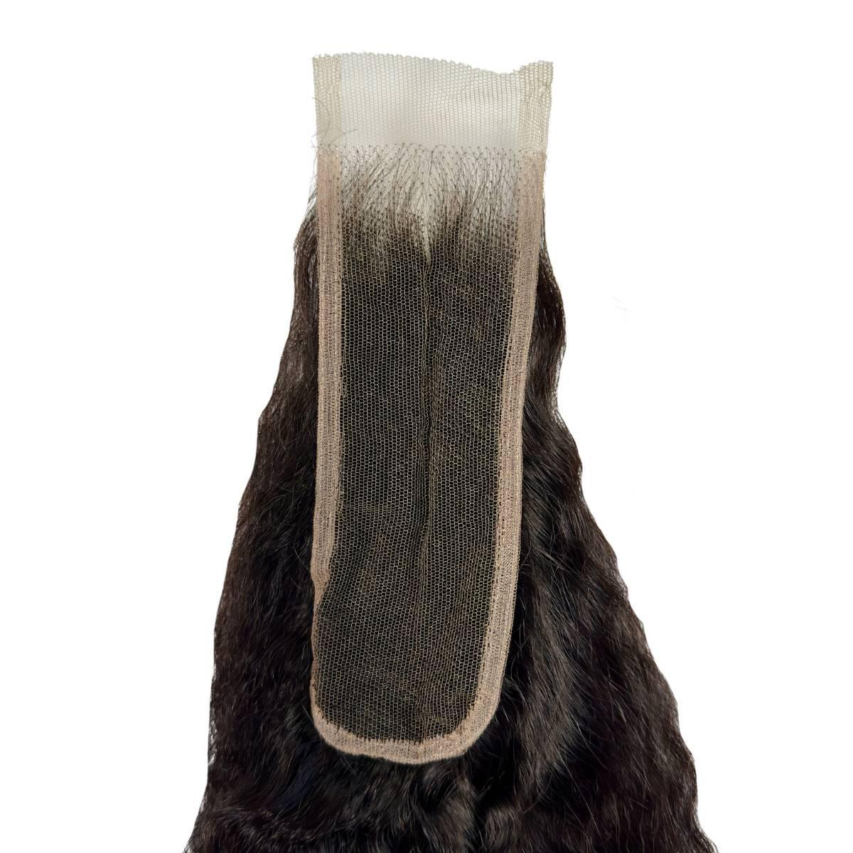 Kinky Straight 2x6 HD Lace 100% Human Hair Closure