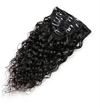 Seamless Clip in Hair Extensions 100g Silicone Water Wave