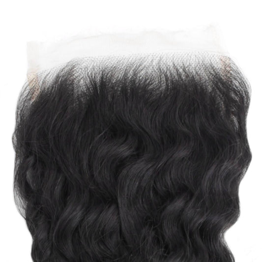 Deep Wave 5x5 HD Lace  Raw Unprocessed Human Hair Closure