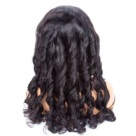Virgin Hair Loose Wave 6X6 HD Lace Closure Wig 200% Density