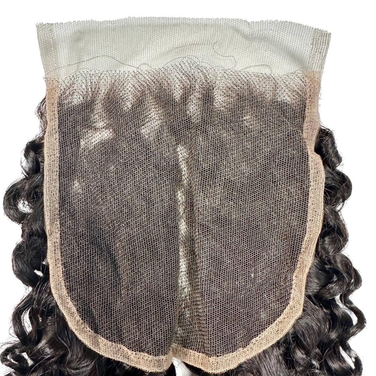 Kinky Curly 5x5 HD Lace  Raw Unprocessed Human Hair Closure