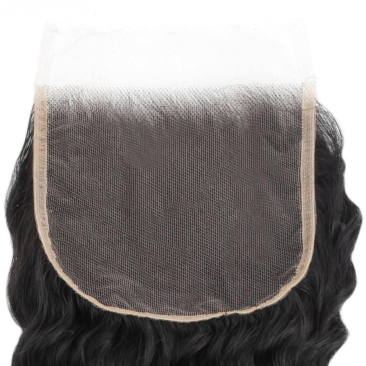 Deep Wave 5x5 HD Lace  Raw Unprocessed Human Hair Closure
