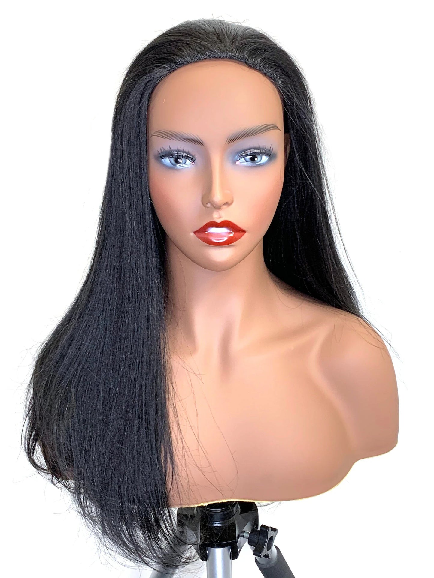 3 in 1 Straight Hair Half Wig Human Hair