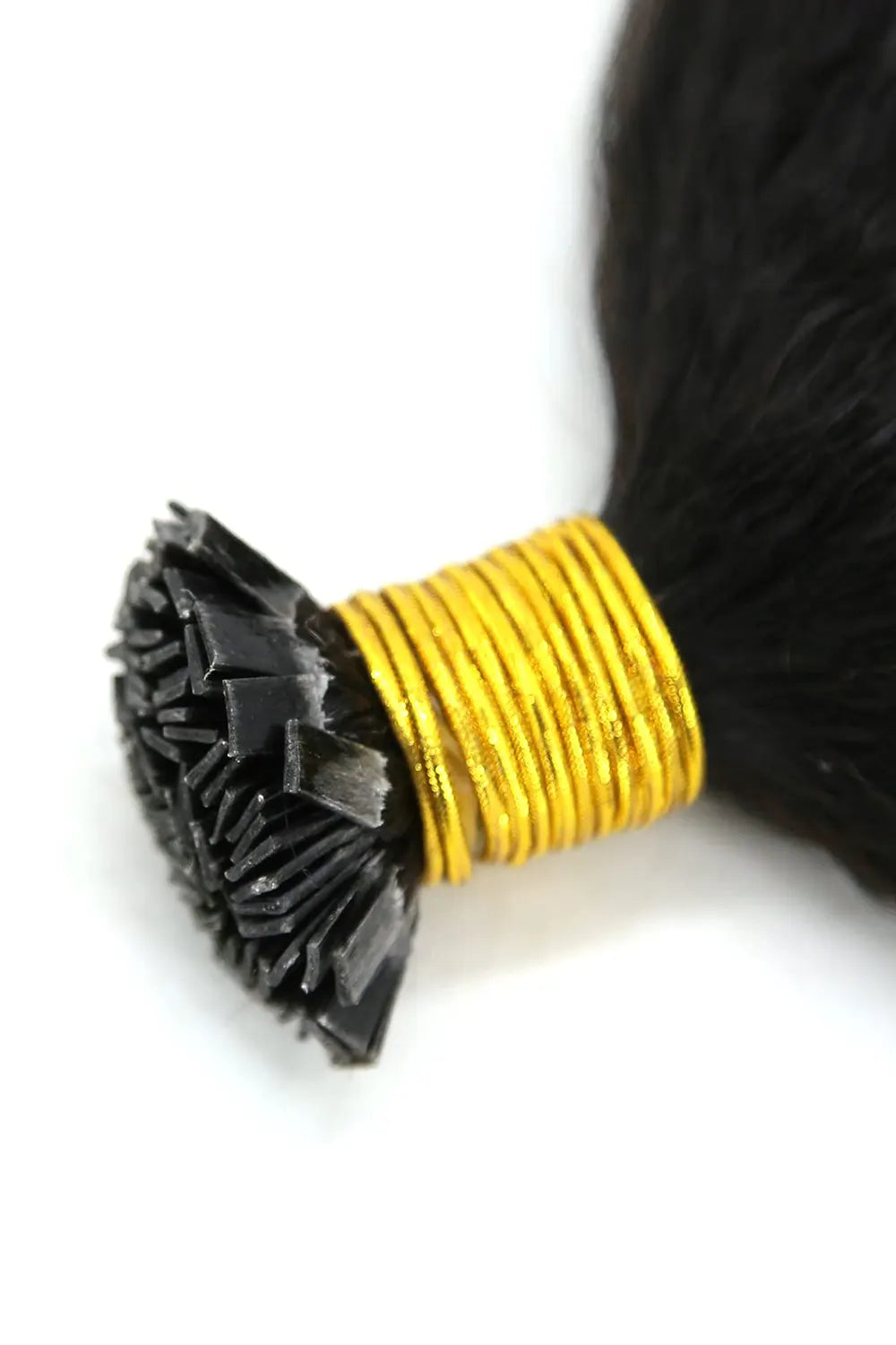 Kinky Straight | Flat-Tip | Human Hair Extension Pre-Bonded For Black Women